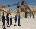 بازدید سرپرست سازمان همیاری از معدن سنگ شکن تجره